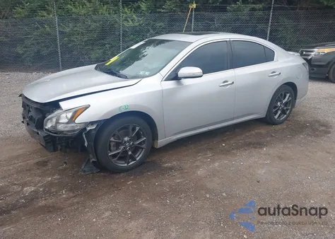 2012 Nissan Maxima 3.5 S z USA, uszkodzony, nr VIN 1N4AA5AP5CC863282